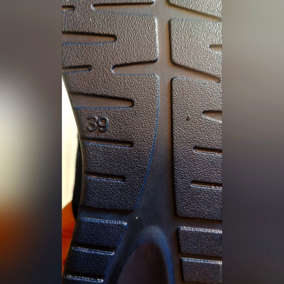 Women's New Navy Blue Casual Slip On Wedges - Picture 6 of 6